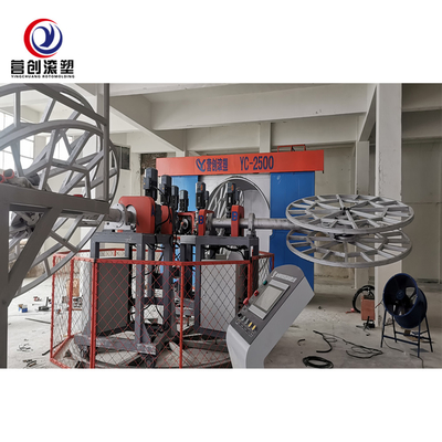comprar máquina rotatoria de la fabricación del tanque de agua del depósito de gasolina de la máquina que moldea 58kw/del tractor online manufacture