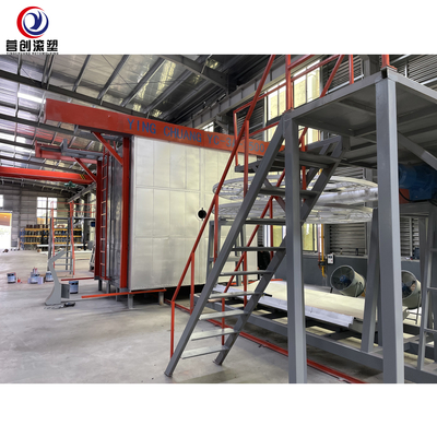 comprar El tanque de agua de Roto que moldea que hace la máquina para los productos plásticos modificados para requisitos particulares online manufacture
