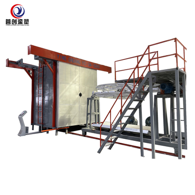 comprar plástico Thermoforming del tanque de agua del almacenamiento de la máquina de Rotomolding de la lanzadera 220v online manufacture