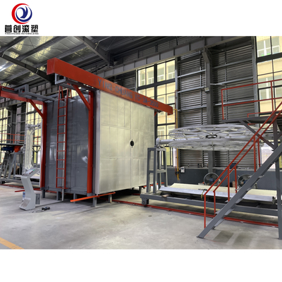comprar El tanque de agua de dos estaciones que hace la máquina/la máquina de moldear rotatoria eléctrica online manufacture