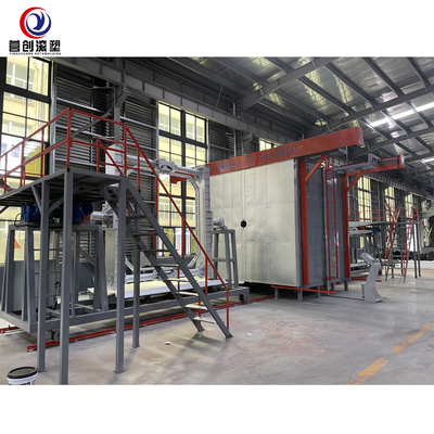 comprar Máquina de moldear rotatoria del HDPE 440V del PE PP para los productos plásticos del tanque de agua online manufacture
