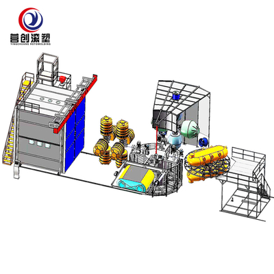 comprar El tanque rotatorio completamente automático de la máquina que moldea/de agua que hace la máquina online manufacture