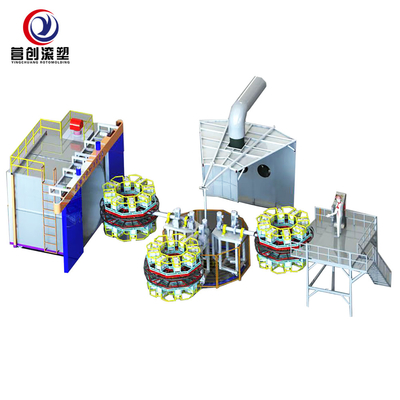 comprar Ahorro de la energía circular de la máquina de Oven Structure Water Tank Making del HDPE online manufacture