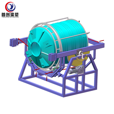 comprar Máquina de llama abierta Rock N Roll para hacer tanques de agua de 1000L, 2000L, 3000L y 5000L online manufacture