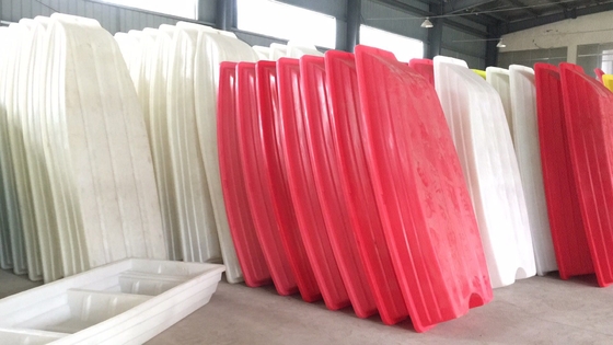 comprar Productos que moldean rotatorios del color blanco rojo/barcos de pesca plásticos online manufacture
