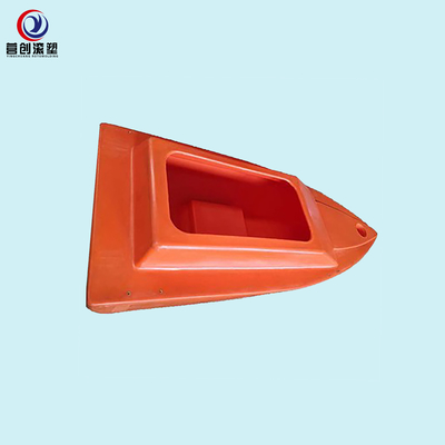 comprar Los productos que moldeaban rotatorios anaranjados rojos/Roto moldearon los barcos plásticos online manufacture