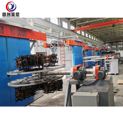 comprar Máquina de moldeado por rotación biaxal de 2500L de volumen de tanque PP/PE/HDPE/LLDPE automática online manufacture