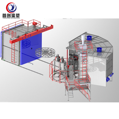 comprar Solución que moldea profesional rotatoria industrial de la máquina de moldear online manufacture