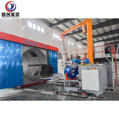 comprar Máquina de moldeo por rotación en tanque de 10000L para material PP/PE/HDPE/LLDPE hecha en China online manufacture