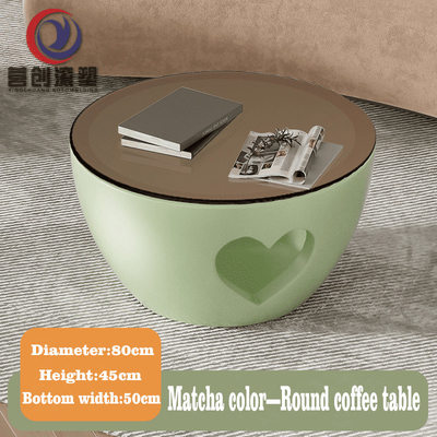 comprar Muebles moldeados Roto amigables con el medio ambiente fáciles de mover Mesa de café redonda online manufacture