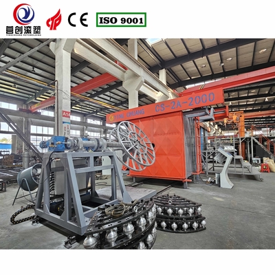 comprar Servicio de asesoramiento Máquina de moldeado rotativo con transbordador rotativo velocidad de rotación ajustable online manufacture