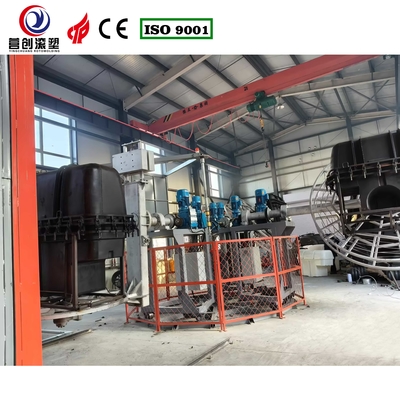 comprar Capacidad de suministro de 35 kg Máquina de moldeo rotacional con frecuencia ajusta la velocidad y el material de molde de aluminio online manufacture