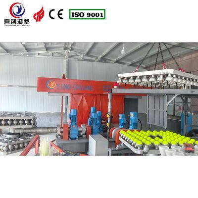 comprar LLDPE pickleball Bi Axial Rotomoulding Machine con 62KW de potencia y control automático online manufacture