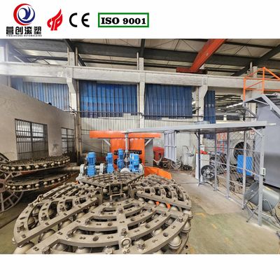 comprar Equipo de rotomoldeo de carrusel con temperatura de enfriamiento controlada 0-50C Producción consistente para pickleball online manufacture