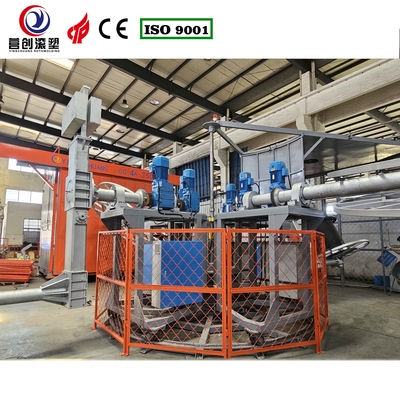 comprar Equipo avanzado de moldeo rotacional tipo carrusel para una producción segura online manufacture