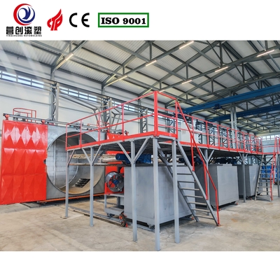 comprar Máquina de moldeo rotativo de lanzadera de múltiples brazos controlada por Siemens CS-3A-3500 online manufacture
