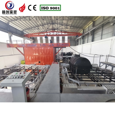 comprar Máquina de rotomoldeo tipo lanzadera 700000 Kcal Quemador 50-100KW Tamaños personalizados online manufacture