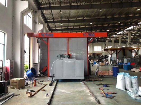 comprar duración de ciclo de la hornilla 15-30min de Kcar de la máquina 500000 de Rotomolding de la lanzadera de la velocidad 1-8rpm online manufacture