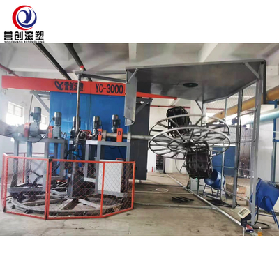 Máquina de moldear rotatoria de 500 del litro de agua brazos del tanque dos