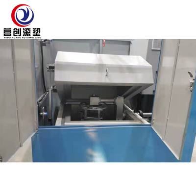 Máquina de moldear de Roto de la calefacción eléctrica para probar LLDPE material PTFE PP de nylon ELPE