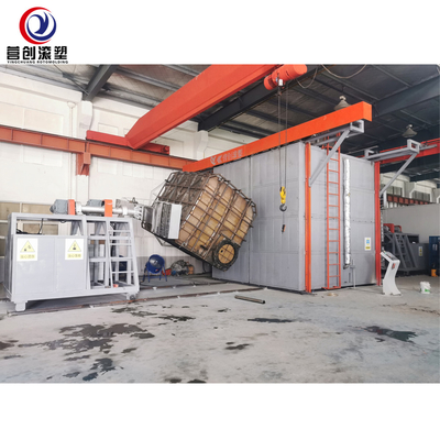 Máquina Biggesttank 50000L de Rotomolding de la lanzadera de la refrigeración por aire para el tanque de agua