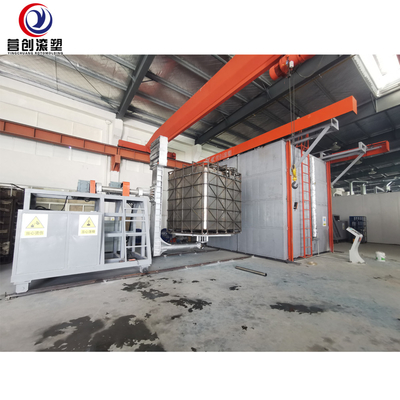 Máquinas de moldeo rotativo de control PLC Estructura interna circular