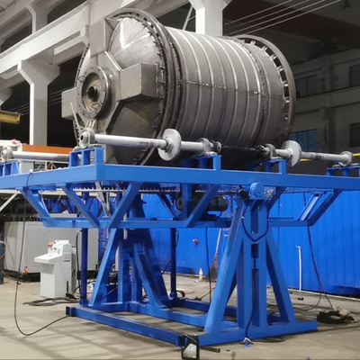 Máquina de moldeado rotativo de roca y rodillo Delta PLC Control 6KW-11KW para producir tanques de agua