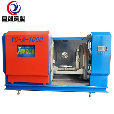 Calentamiento eléctrico 10L Máquina de moldeo rotativo de plástico 400°C Máxima temperatura de funcionamiento seguro -20~50°C Ambiente de uso