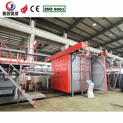 Máquina/equipamiento de moldeo por rotación con transbordador SRM