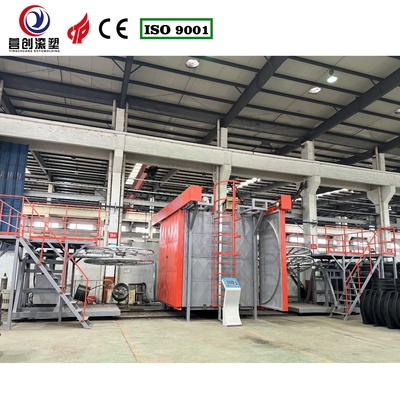 Máquina automática de moldeado rotativo de lanzadera PLC con voltaje 220/380/440V