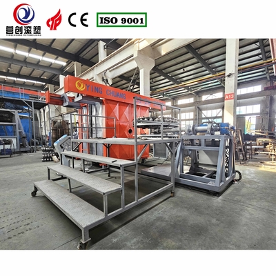 Sistema de control automático PLC Máquina de moldeado rotativo de lanzadera que produce bolas picantes