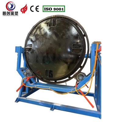 Máquina de moldeado rotativo de rock and roll totalmente automática con control Delta PLC