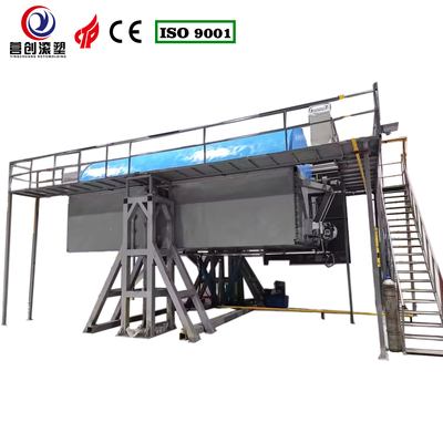 Durabilidad Máquina automática de moldeo rotativo de rock and roll con control Delta PLC