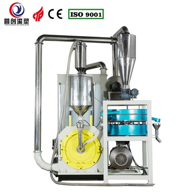 Máquina de trituración de plástico de enfriamiento por aire Rango de molienda 0.2-20mm