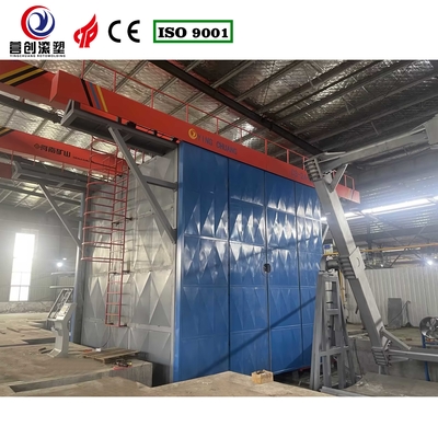 Equipo de moldeo por rotación de refrigeración por aire para requisitos de producción personalizados