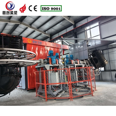 Máquina de moldeo de forma rotacional sin stock y 7.5kw de potencia principal