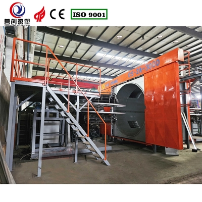 Equipo automático de moldeo rotativo Velocidad de rotación ajustable 220V / 380V / 440V