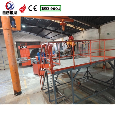 Sistema de control PLC Máquina de moldeo rotativo de carrusel Tecnología avanzada para aplicaciones eléctricas