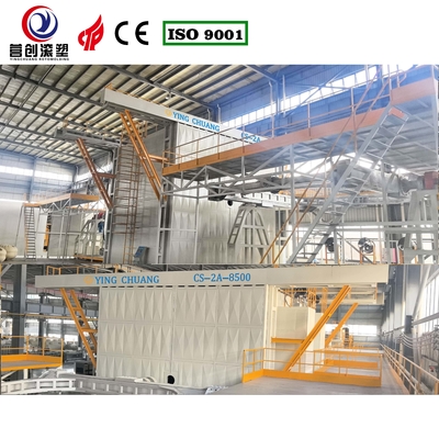 Instalación de fabricación Máquina de moldeado rotativo de lanzadera Temperatura de moldeado 200-400C Capacidad del quemador 700000 Kcar