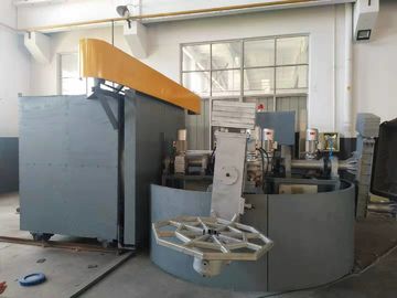 Máquina de moldeo rotativo de 220V-480V con horno circular interior para la producción de cajas de enfriamiento