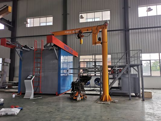 Planta de fabricación Máquina de moldeo rotativo con sistema de control PLC para tanque de agua