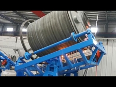 Fuego abierto máquina de moldeado de roca N roll de rotomoulding tanque de agua haciendo 380V 50Hz
