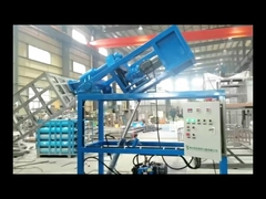 Máquina de moldeo de rotación de llama abierta para la fabricación de tanques de agua de roca N Roll
