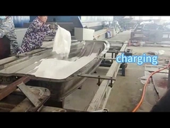 El rock-and-roll Rotomoulding del control del PLC del delta trabaja a máquina para la fábrica