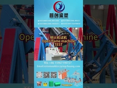 5000L Rock and Roll Rotational Molding Machine Producción de la planta de rendimiento