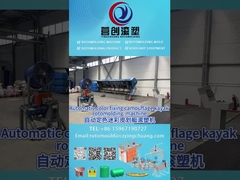 Máquina de fabricación de kayaks personalizable Máquinas de moldeo rotativo de rock and roll