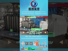 Yingchuang Roto horno de 6,5 metros máquinas de rotomoulding de lanzadera para almacenamiento de energía de electrolitos personalizado