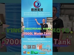 7000L Capacidad Roto moldeado tanques de agua Alta durabilidad y fiabilidad