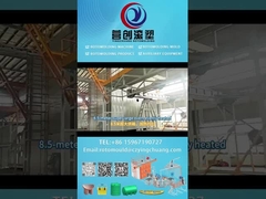 Yingchuang Roto CS-2A-8500 Máquina de rotomoldeo de lanzadera de O-brazos Usado para rotomoldeo a gran escalapro