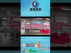 Máquina de rotomoldeo Oven Swing Rock n Roll para embarcación de recreo/tanque de agua de 30000L